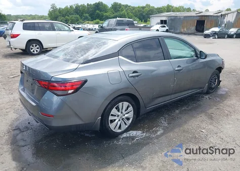 2020 Nissan Sentra S Xtronic Cvt z USA, uszkodzony, nr VIN 3N1AB8BV4LY221961